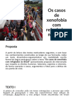 Os casos de xenofobia com refugiados no Brasil