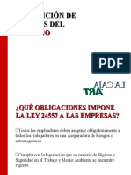 Prevención de Riesgos Del Trabajo