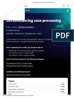 Circumstancing Case Processing - Pega