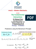PHM031 - Modern Mechanics - Lecture 3