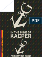 In The Mind of Kacper Formatting Book