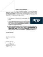 Informe de Gestion y Poderes LEIDY JOHANA DIAZ PARDO