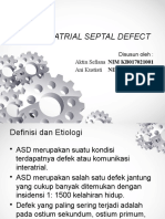 Atrial Septal Defect Presentasi