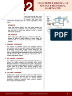 03 Module 4 Lesson 2 Treatment and Disposal of Sewage and Industrial Wastewater