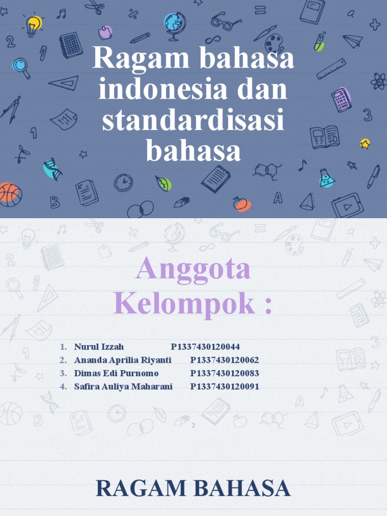 3B - Kelompok 2 | PDF | Seni & Disiplin Bahasa | Kajian Bahasa Asing