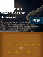 Copernicus, Galilei, and Brahe