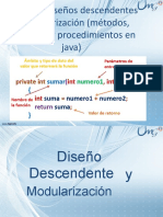 Diseño Decesndente y Modularizacion