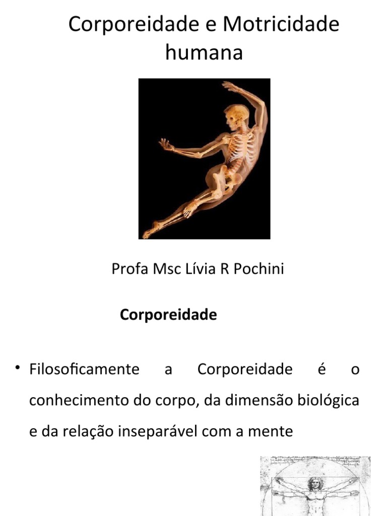 Corporeidade e Motricidade Humana | PDF | Corpo humano | Mente