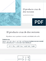 El Producto Cruz de Dos Vectores