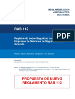 RAB 112 Original - para Dif
