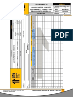 41.1 Formato de Tempertura Del Concreto Hidraulico ASTM C1064