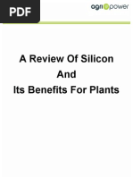 Download A Review of Silicon and Its Benefits for Plants by biomix SN60266650 doc pdf