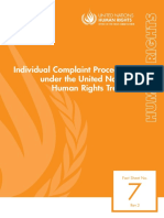 Individual Communications Procedures under UN HR Treaties