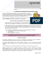 007 - Sou + 5 Minutos para Segurança - Área Com Risco de Presença e Vazamento de Gases