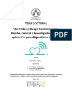 Tesis Doctoral Arritmias y RCV - Diseño Control e Investigacion de Una Aplicacion para Dispositivos Moviles Revcm18 - 20170717