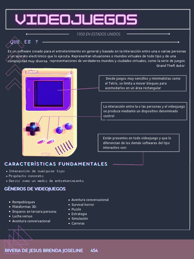 Infografia Videojuegos | PDF | Videojuegos | Nuevos medios de comunicación