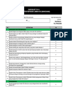 Checklist Bangunan TPS LB3