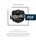 Cerveza Patriarca artesanal líder