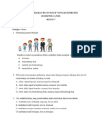 Soal PERBAIKAN STS 1 IPA 2022