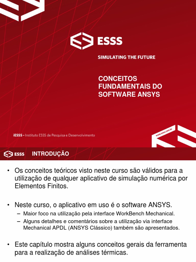 Conceitos do Software ANSYS | PDF | Programas | Macro (Ciência da ...