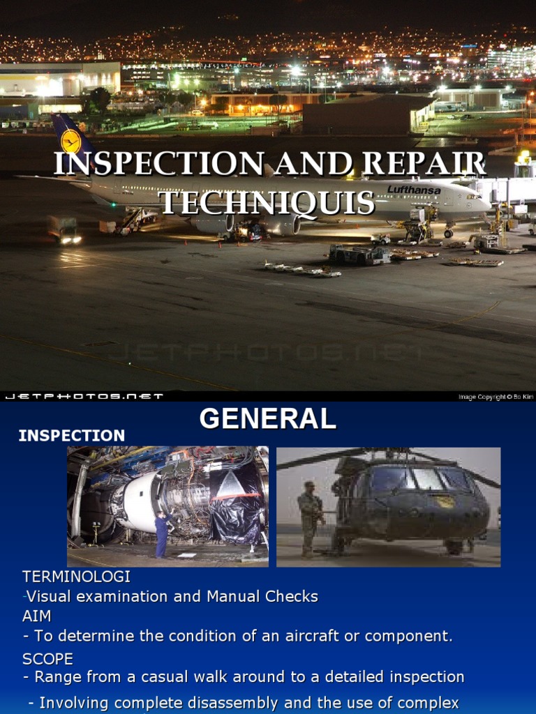 Aircraft Inspection and Maintenance Overview | PDF | Mechanical ...