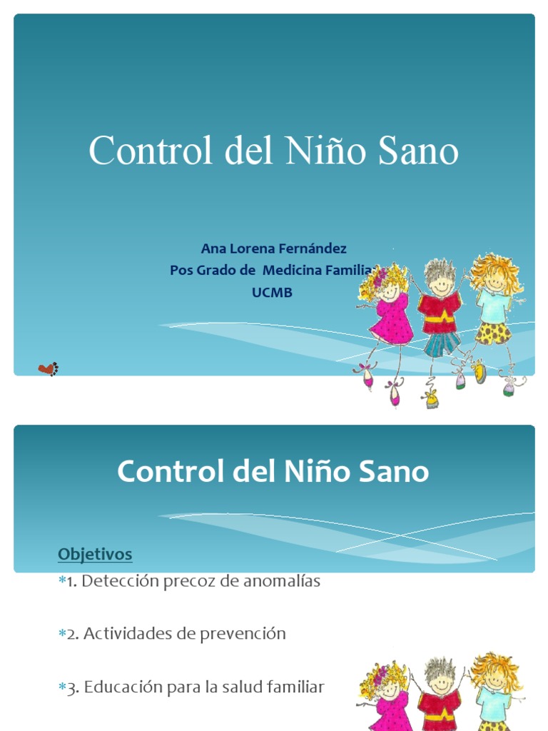 Control Del Nino Sano MV UCMB 1 | PDF | Carne | Amamantamiento