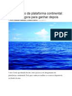 Alargamento plataforma continental Cabo Verde