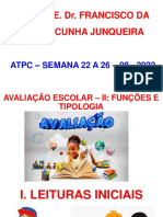 Atpc - Semana 22 A 26 - 08 - 2022