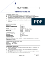 Ficha Tecnica Teknoepox TS-200