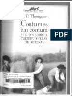 Costumes em Comum by E. P. Thompson