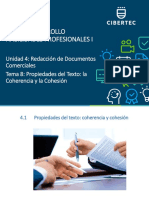 PPT Unidad 04 Tema 08 2020 01 Desarrollo de Habilidades Profesionales I (4375)