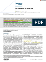 J of Applied Polymer Sci - 2019 - M Ller - Aspects of Reproducibility and Stability For Partial Cure of Epoxy Matrix Resin