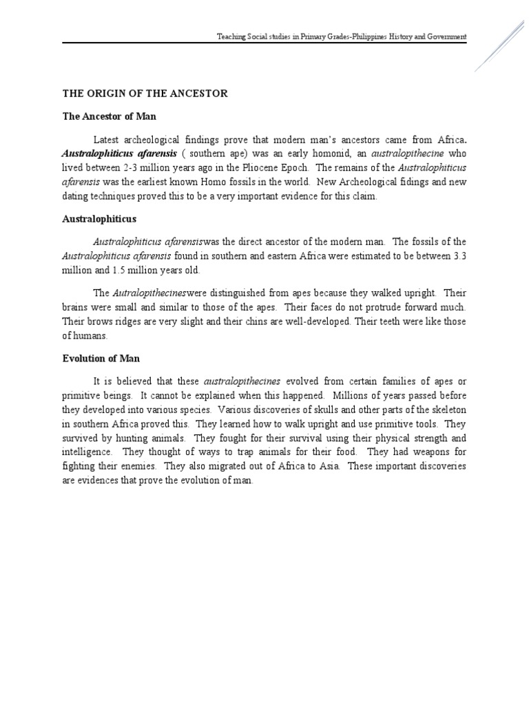 Eed 6 Unit 1 Part 3 Students | PDF | Social Science