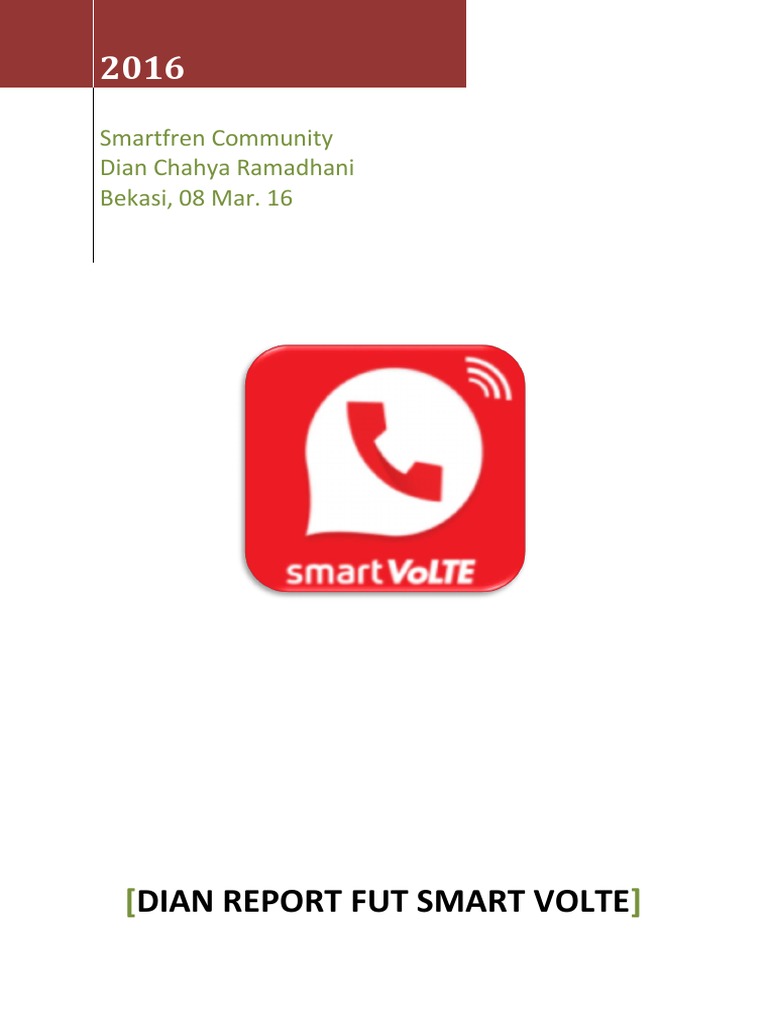 Feedback Answer Dian Chahya - Smart VoLTE v1.1 | PDF