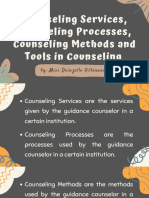Topic 5 Counseling Services