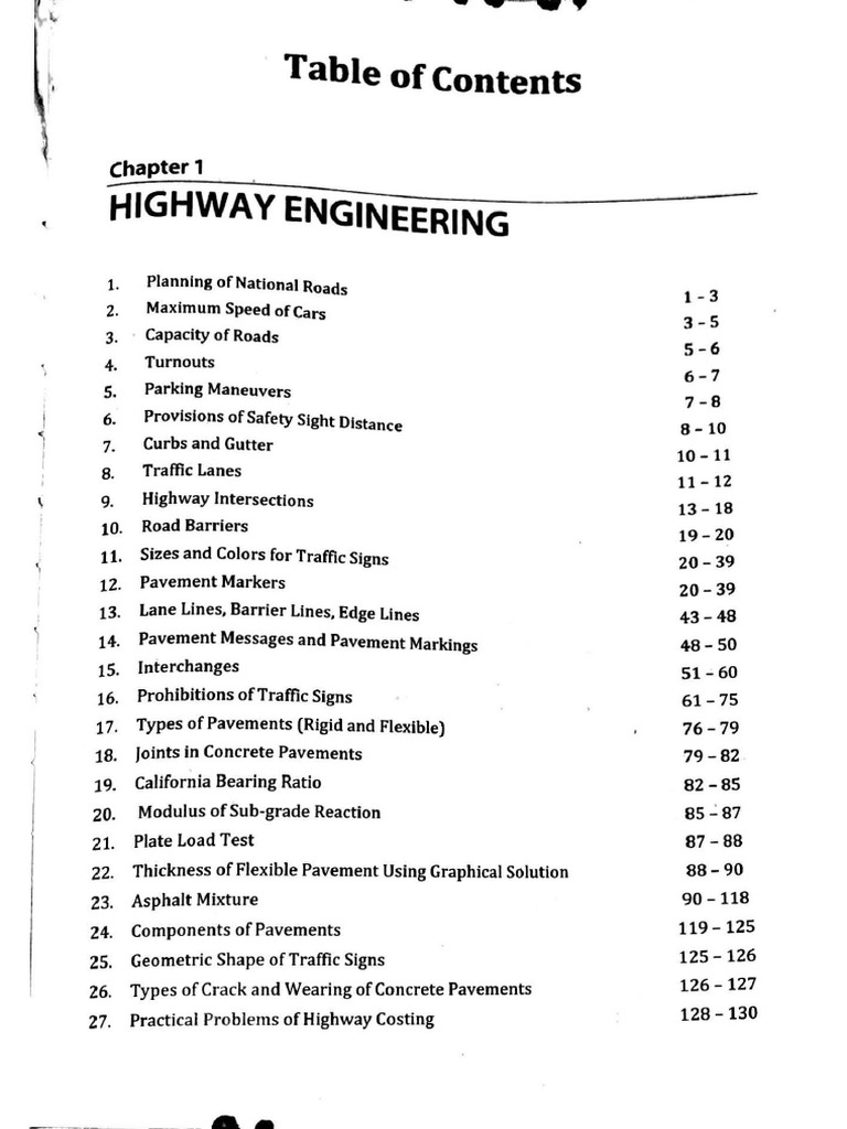Transportation & Highway Engineering by Besavilla PDF Traffic