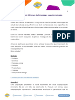 Ciências da Natureza: exercícios de Biologia, Química e Física