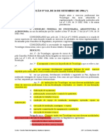 Resolução CONFEA 313 de 1986 - Atribuições Dos TECNÓLOGOS