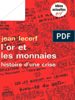 Lor Et Les Monnaies Histoire Dune Crise by Jean Lecerf (Z-lib.org)