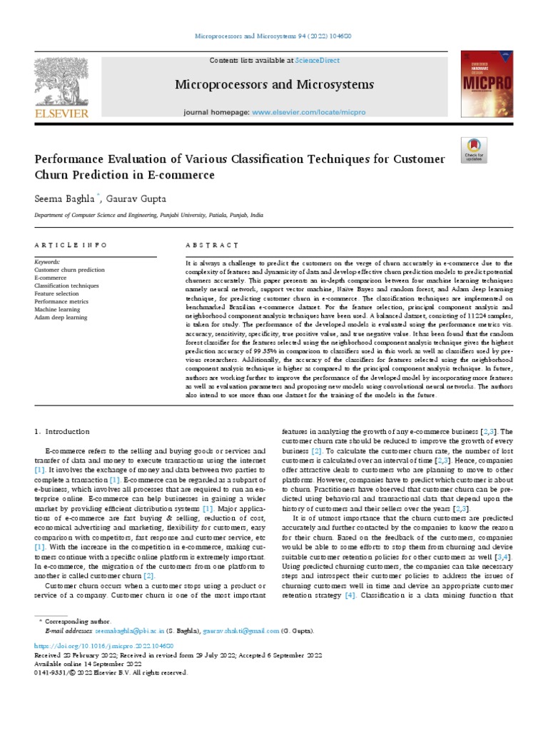 Performance Evaluation of Various Classification Techniques For ...