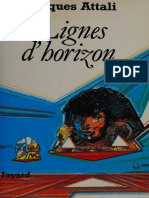 Lignes Dhorizons by Jacques Attali