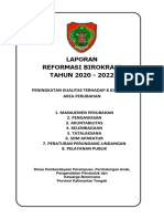 Laporan Reformasi Birokrasi Kalteng