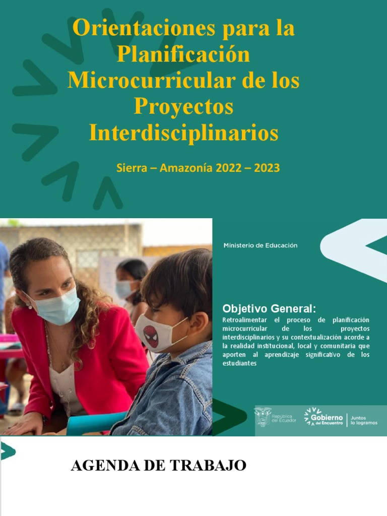 PLANIFICACIÓN - Proyectos Interdisciplinarios Sierra 2022-2023 | PDF ...