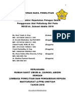 Laporan Hasil Apd 2016