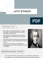 Duty Ethics