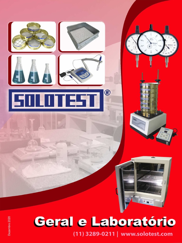 Catalogo SOLOTEST Parte Geral de Laboratorio | PDF