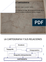 CARTOGRAFÍA, HISTORIA, MAPA Y ESCALA