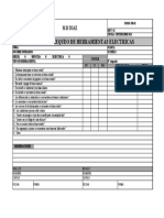 FORM-PR-01 Chequeo Herramientas Eléctricas