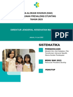 Kemenkes - Materi Sosialisasi DAK Stunting 2023