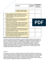 Matriz de Objetivos VS Posibilidades de Los Competidores